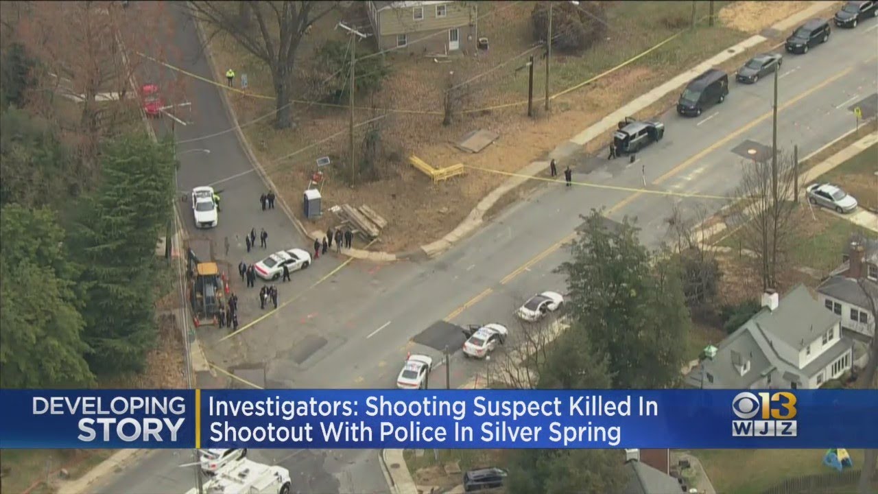 Shooting Suspect Killed In Shootout With Police In Silver Spring ...