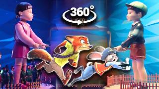 Zootopia In Squid Game Jump Rope In 360Vr