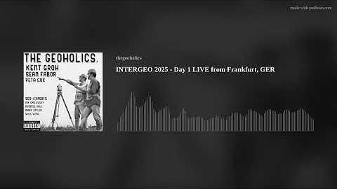 INTERGEO 2025 - Day 1 LIVE from Frankfurt, GER