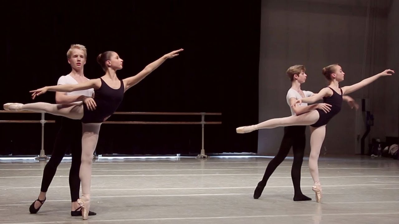 Danse classique - Adage / filles et garçons 15-16 ans / ballet girls & boys  / Jean-Yves Lormeau 