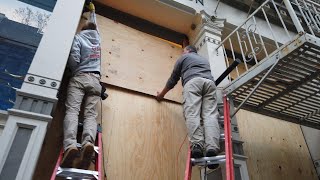 NYC BOARDED UP? : Walking Soho, Manhattan during Halloween Eve 2020