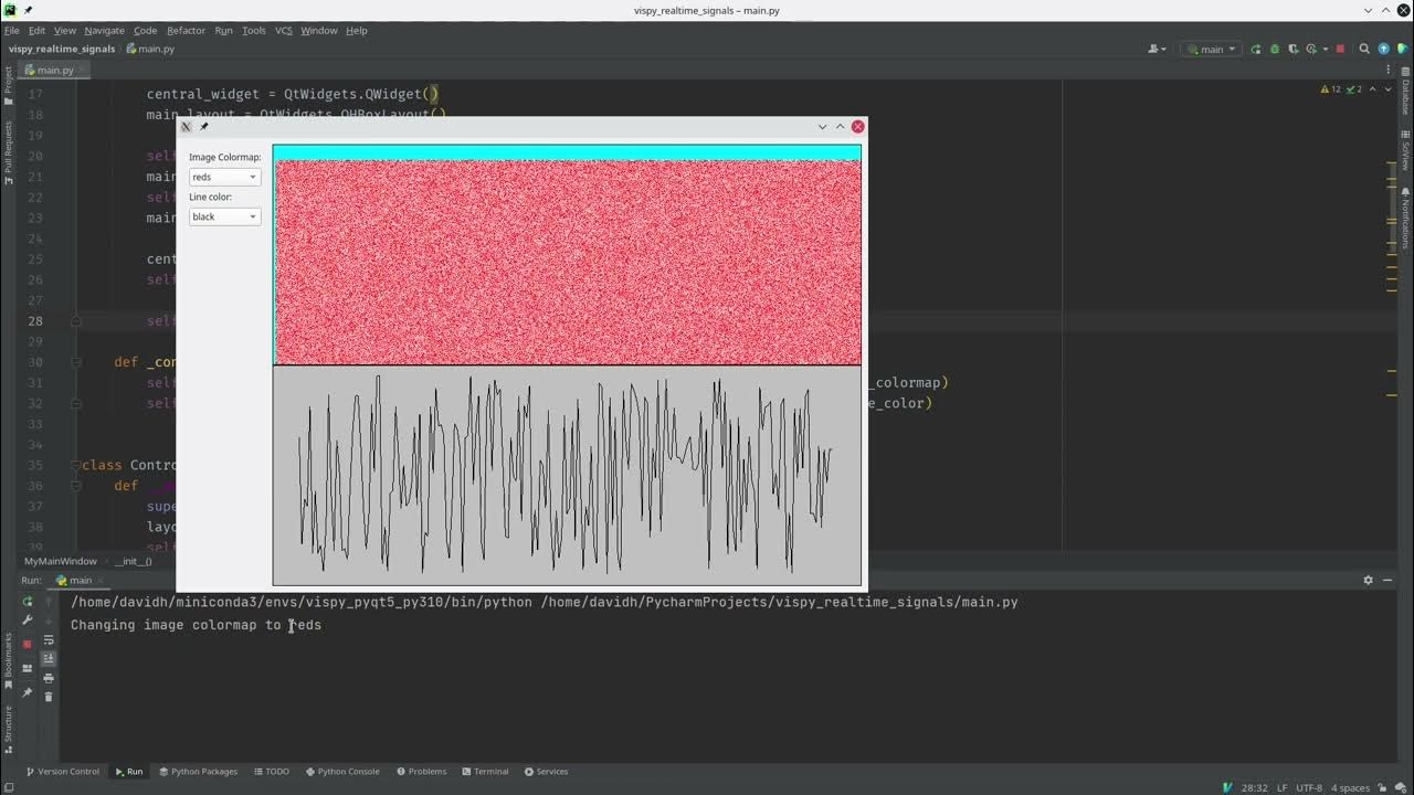 VisPy Realtime Signals Tutorial (Part 2) Control VisPy from Qt YouTube