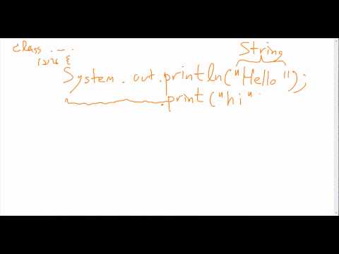 [Java] คำสั่ง println(...) and print(...)