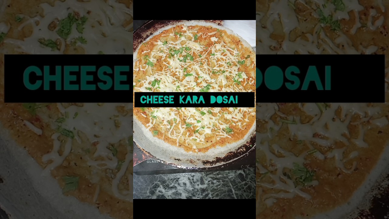 Cheese kara Dosai recipe | 
