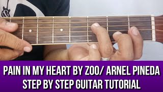 PAIN IN MY HEART BY ARNEL PINEDA STEP BY STEP GUITAR TUTORIAL BY PARENG MIKE