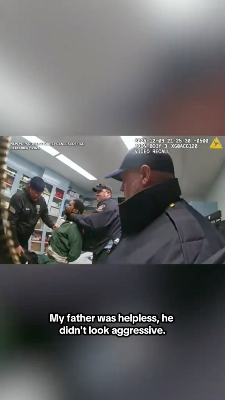 Warning, disturbing video: Son of inmate beaten by prison guards speaks out #shorts