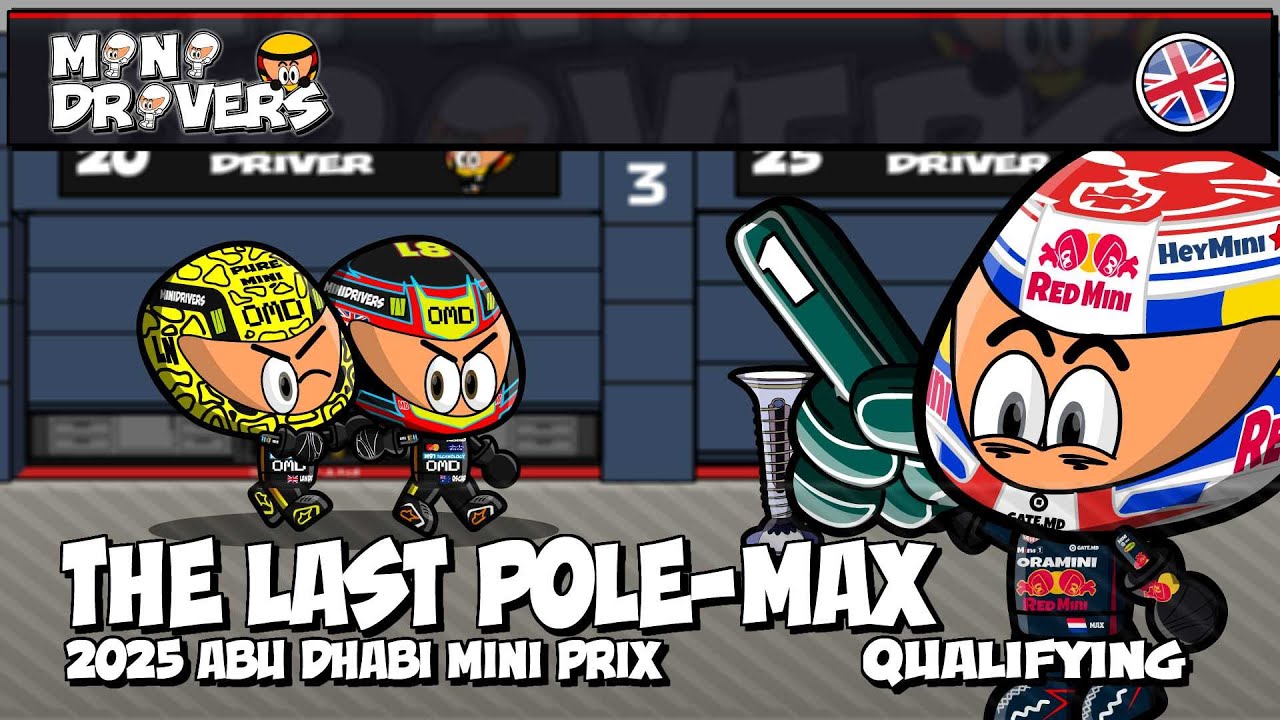 [EN] MiniDrivers - 2025 Abu Dhabi Mini Prix - Qualifying - The last ...