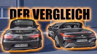 BMW M850i VS Mercedes S560 - Das Cabrio Battle