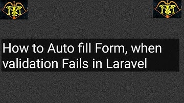 How to Regain old form data on validation error in Laravel
