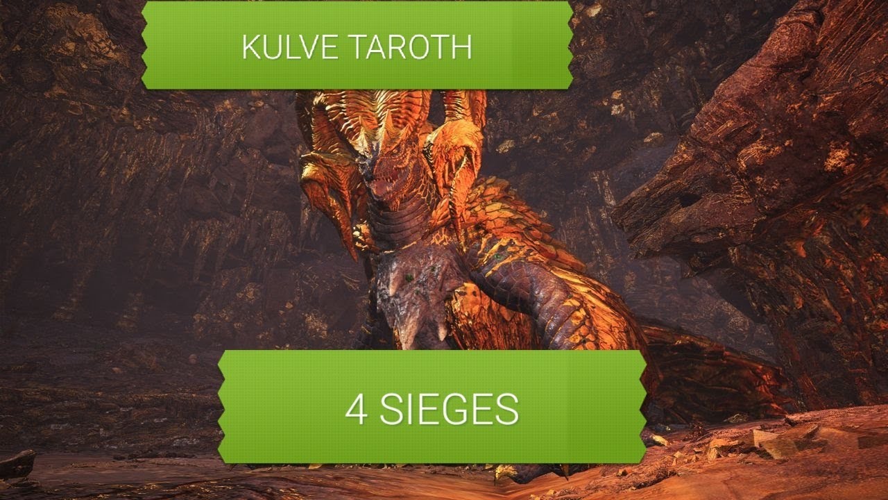 MHworld  Kulve Taroth tracks and siege with timestamps in comments