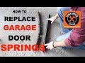 How to Replace a Garage Door Extension Spring