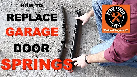 How to Replace a Garage Door Extension Spring