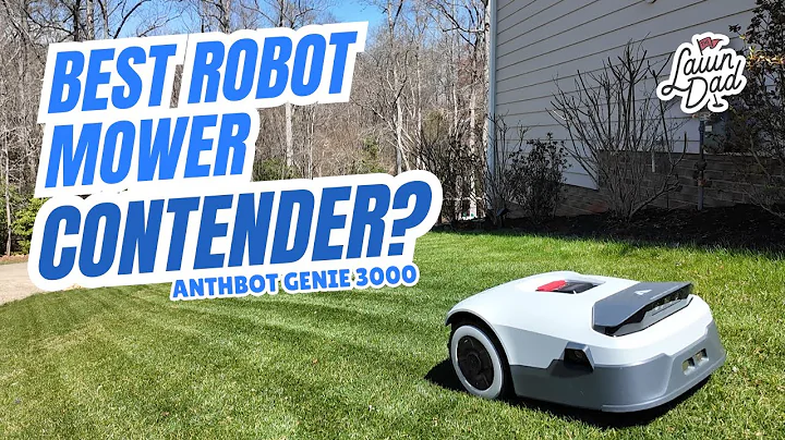 Best Robot Mower Contender? ANTHBOT Genie 3000 2 week review!