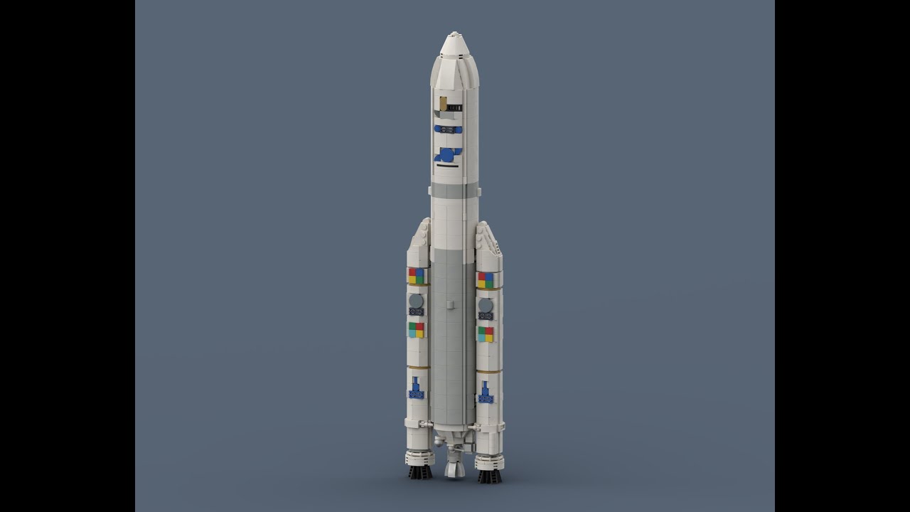 Ariane 5 Rakete – Timelapse Zusammenbau | MOC von Flo's Rocket Bricks ...