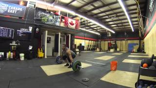 Daily Training - split snatch 205