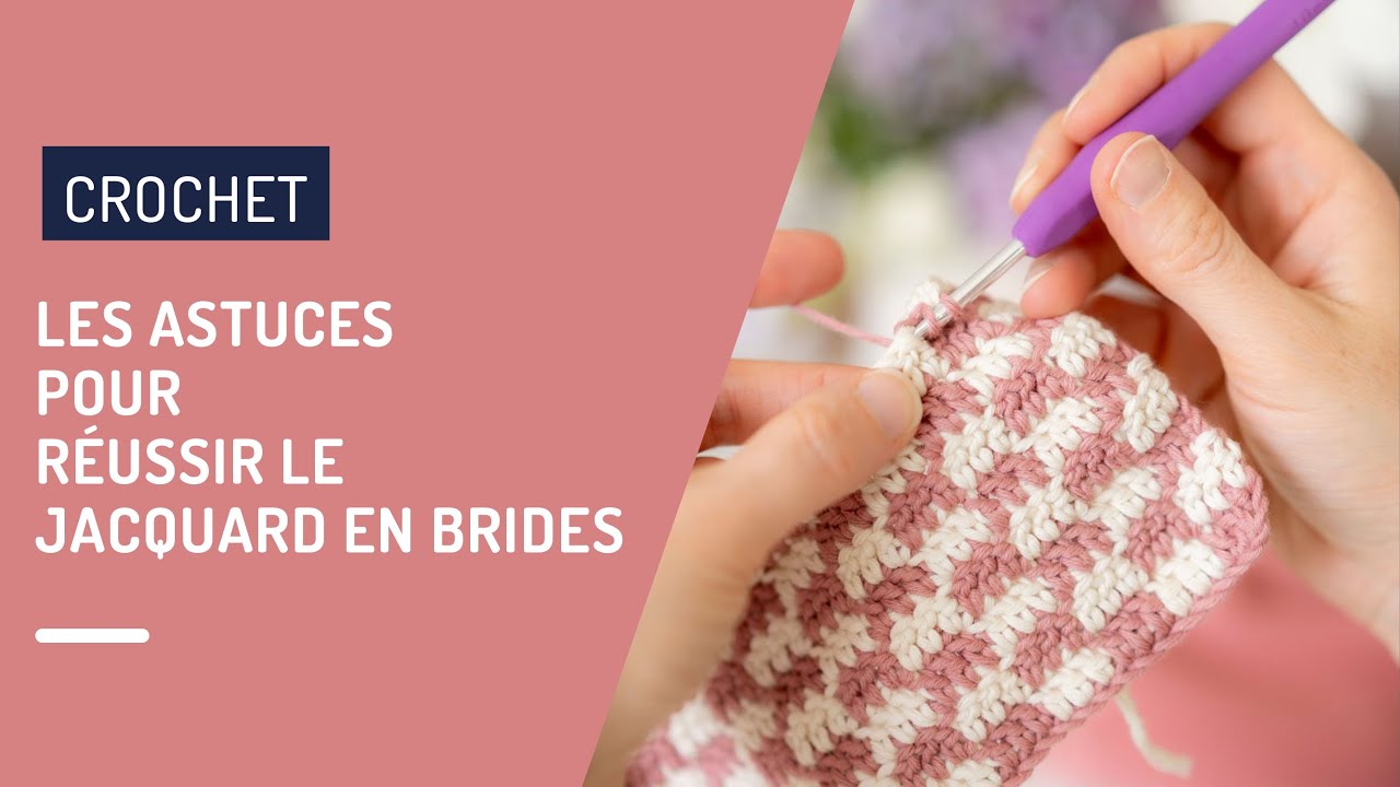 Comment Faire Du Jacquard Au Crochet Allez Et Retour Video