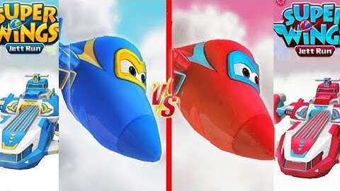 Super Wings : Jett Run - Jarome vs Jarome Red (Android IOS) @noahGaming774 #superwings