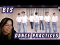 BTS War of Hormone x Spring Day x Dynamite Dance Practice REACTIONS!!🕺😂