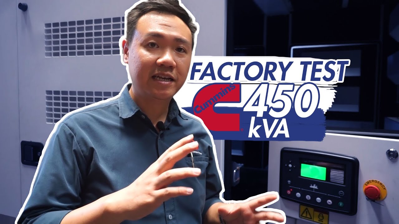 Test Beban Genset saat Factory Test