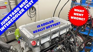 HOW MUCH HP IS AN INTERCOOLER WORTH? CHEAP, JUNKYARD M90 BLOWER GETS A TICK PERFORMANCE INTERCOOLER. by Richard Holdener 30,815 views 4 months ago 14 minutes, 16 seconds