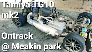 Tamiya TG10mk2 @ Meakin Park RC track w/OS max 12 TG