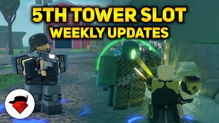FIFTH Tower Slot: Weekly Updates | Universal Guardians (Alpha) [ROBLOX]