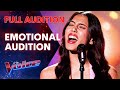 Emotional Blind Audition by 17-Year-Old Impresses the Coaches