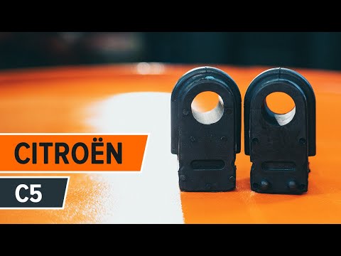 Comment Remplacer Des Silent Bloc De Barre Stabilisatrice Avant Sur Une CITROËN C5 TUTORIEL