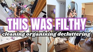 TACKLING IT ALL! 🧹 Extreme Cleaning + Decluttering + Organizing Motivation