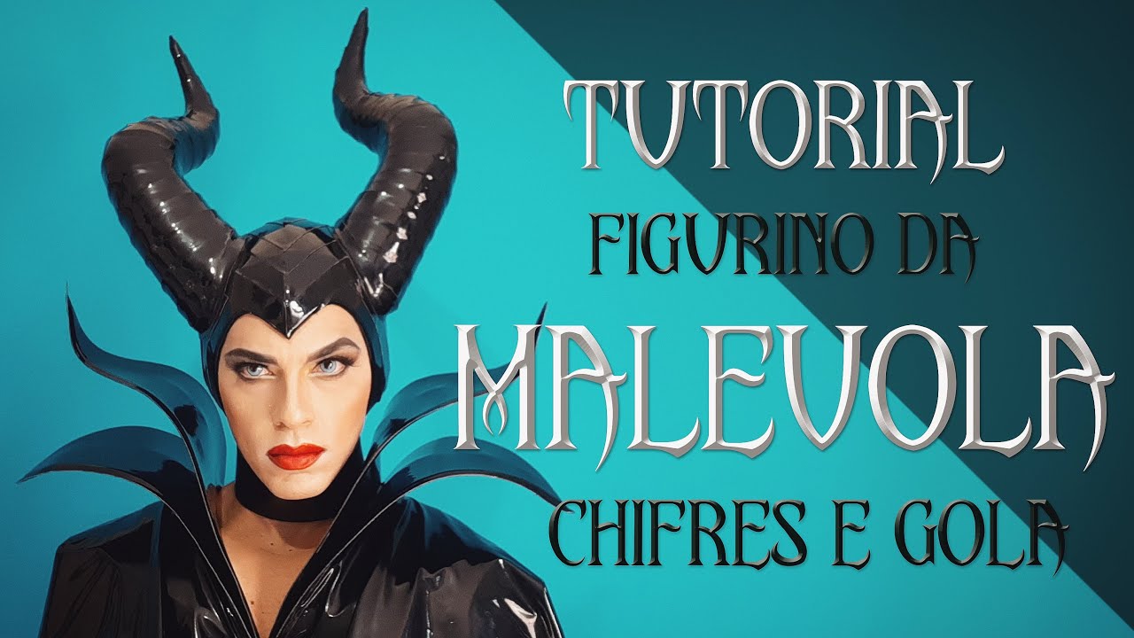 COMO FAZER OS CHIFRES E GOLA DA MALÉVOLA EM E.V.A