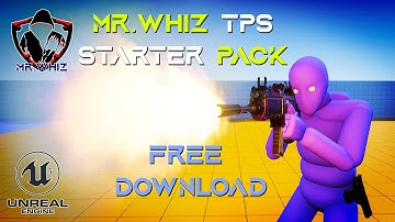 UE5 ALSv4 - MrWhiz TPS Series Starter Pack - Free Download  [Vid Num 1 to 14] #mrwhiz #freedownload