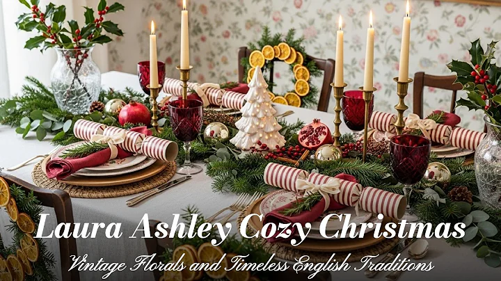 Laura Ashley Cozy Christmas: Room-by-Room Guide to Vintage Florals & English Holiday Traditions