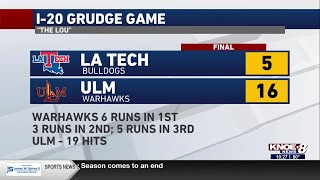 For the first time in series history, ULM run rules Louisiana Tech twice in one season