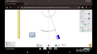 UTILIZANDO PHET #CLASES DE FÍSICA #PENDULO#FISICA UTILIZANDO PHET #CLASES DE FÍSICA #PENDULO#FISICA