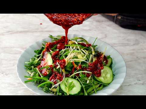 이건 절대 비벼서 무치지 마세요