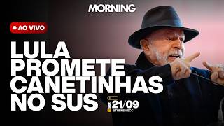LULA PROMETE CANETINHAS EMAGRECEDORAS, TENSÃO NA EUROPA E MAIS | THE NEWS MORNING AO VIVO 20/09