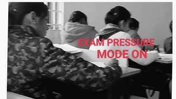 Exam pressure on students 🙆 #cuj #centraluniversityofjharkhand #exam #college #funny #fun