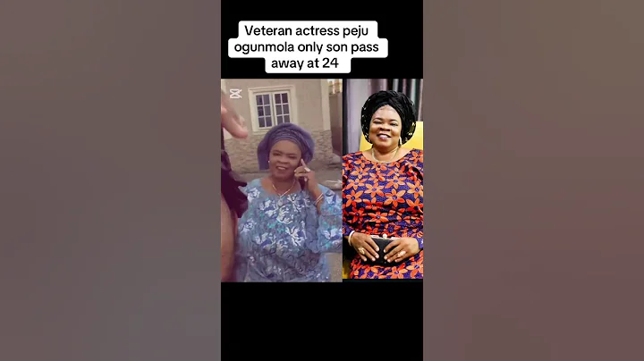 Nollywood actress peju ogunmola only son sadly pass away at 24 #fyp #news #rip #sad