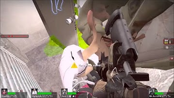 Left 4 Dead 2  Custom Map Power Station on Easy part 3 Tagalog