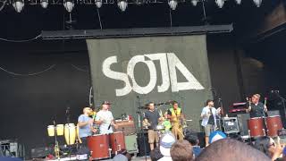 SOJA -  DRUMMING @ The Santa Barbara Bowl