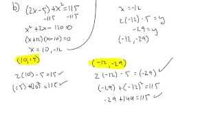 PC 11 5.6 Solving Systems of Equations Algebraically