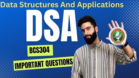DSA Important Questions Vtu 2022Scheme 3rd sem📝💯