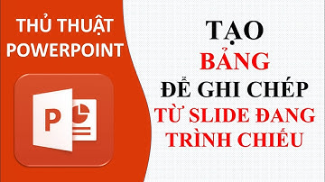 Cách nhập nội dung trực tiếp từ Slide đang trình chiếu trong PowerPoint |Thủ thuật PowerPoint