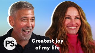 George Clooney \& Julia Roberts Cracking Up Talking Hidden Talents \& First Paychecks | POPSUGAR