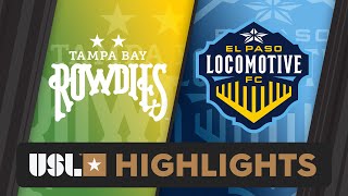 4.20.2024 | Tampa Bay Rowdies vs. El Paso Locomotive FC - Game Highlights