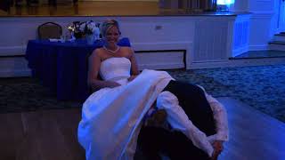 Wedding Garter Removal - Mr & Mrs Alfonso