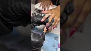 Isolated Chrome Nail Tutorial