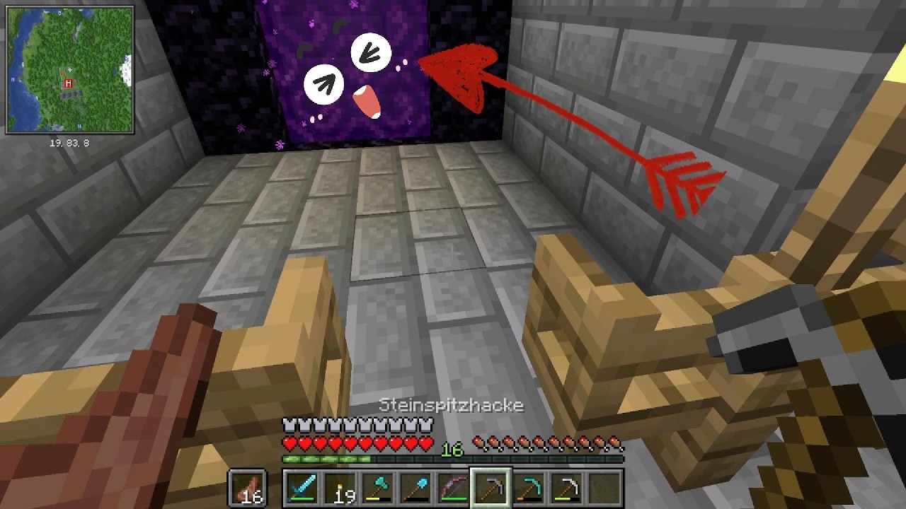 Minecraft | Let's Play -  Folge 67 - | Wir gehen durch das PORTAL... werden wir STERBEN? 💀