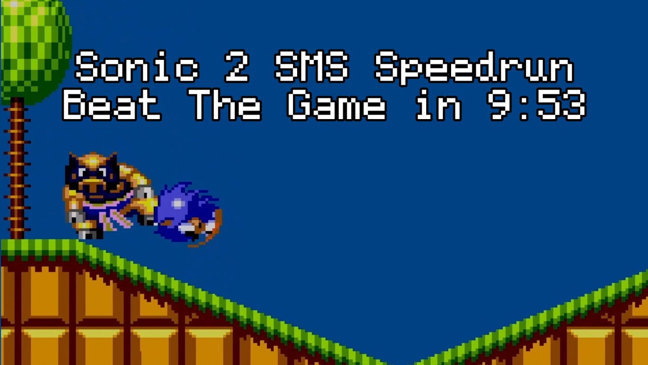 Sonic 2 SMS Speedrun - Beat The Game in 