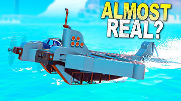 History Wanted This FLYING SUBMARINE, But Failed... SO I BUILT ONE